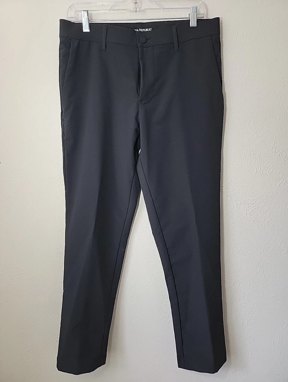 Banana Republic Men's Black Slim Dress Pants